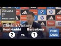 Real Madrid Edges Out Barcelona 2-1 in Exciting El Clásico | Post-Match Press Conference 🎙️