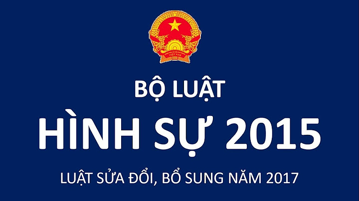 Các văn bản hướng dẫn bộ luật hình sự 2023