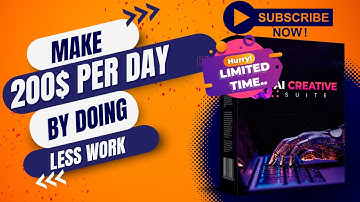 AI Creative Suite Review - Make $200 Per Day Without Doing Any Work