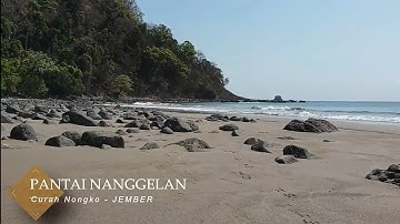 Jelajah pantai nanggelan Jember bersama komunitas tril lokal-Sam oke