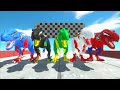 T-rex Superheroes Vs Triceratops Dc Comics Hunting Found Jurassic World Ev Speed Race Championship