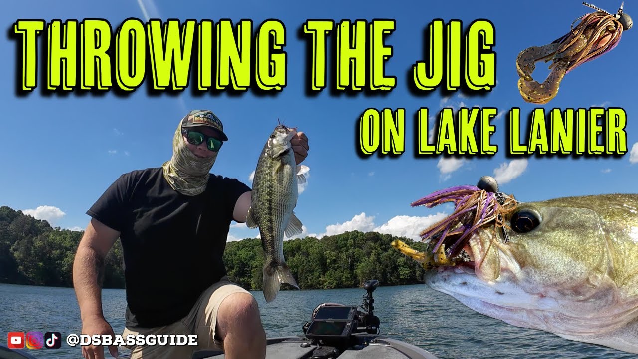 Jig Fishing For Lake Lanier Spotted Bass