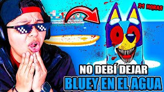 NO DEBÍ DEJAR A BLUEY EN EL AGUA POR 24 HORAS en el JUEGO MALDITO 😰 | Pathofail