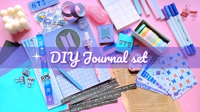 Part-10) DIY JOURNAL SET /How to Make Journal Set at Home /DIY Journal kit  / DIY Journal Stationary 