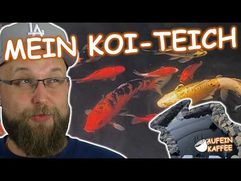 My Koi Pond | Garden Pond Project 2026 | Removing String Algae | Coffee Chat Special