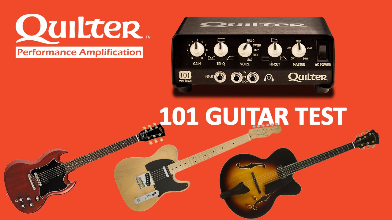 Quilter 101 MINI HEAD - リーズナブルで超コンパクトなソリッド Quilter 101 MINI HEAD - リーズナブルで超コンパクトなソリッド
