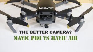 PART 1 - The Real Truth about the DJI MAVIC AIR vs MAVIC PRO camera comparison