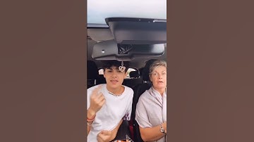 Kyle Thomas 💙 she did NOT approve of the song 😭😭 #kylethomas #shorts