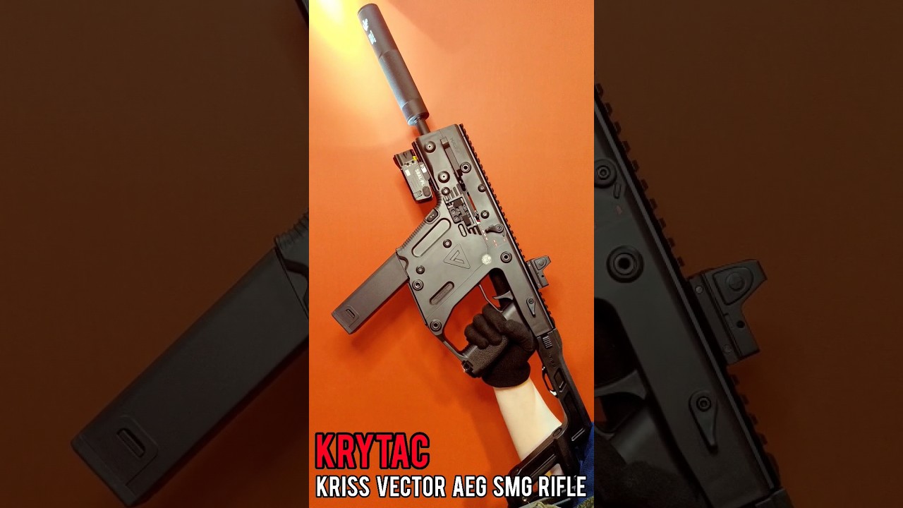 KRYTAC KRISS Vector AEG SMG Rifle With Accessories (accessories not included)