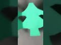 Paper craft :Christmas tree with Fan fold