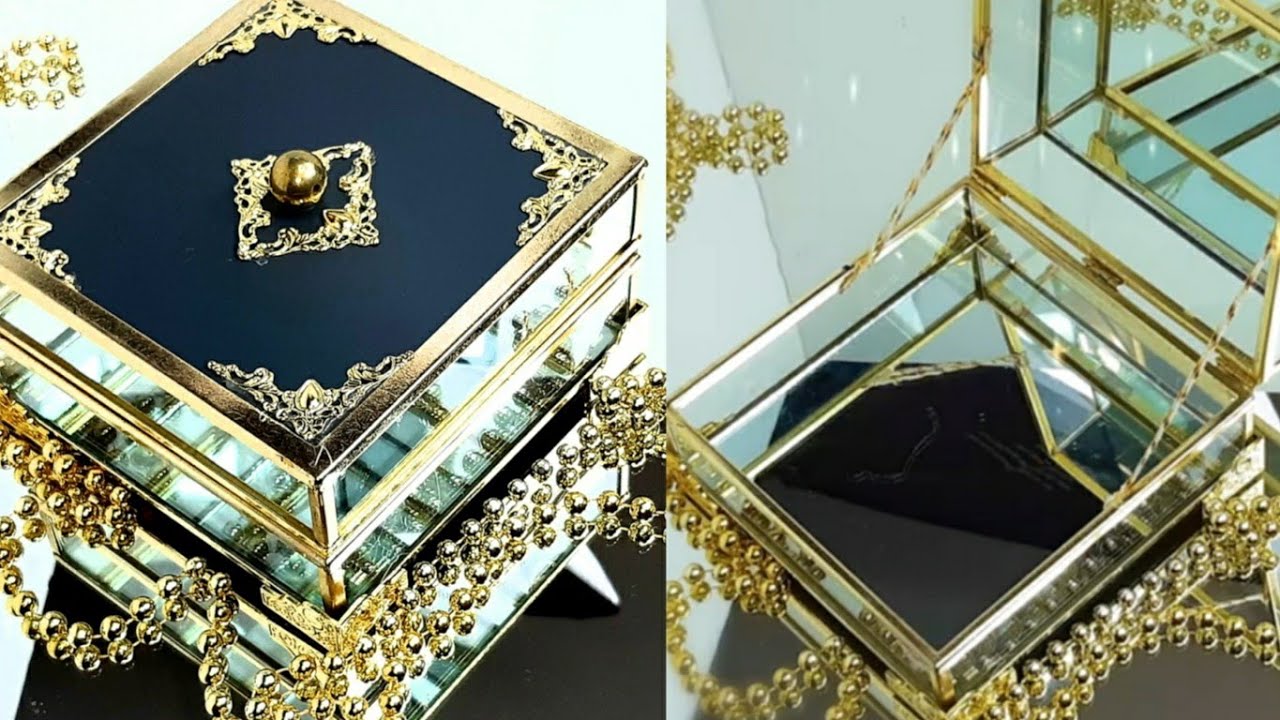 DIY🌟 👌حولت صواني الى علبة للحلويات او الشوكولا أو الإكسسوارات