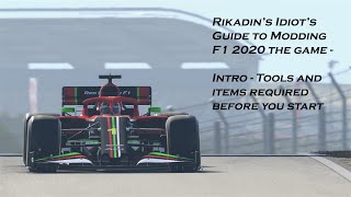 F1 2020 - A beginners guide to making custom liveries - Getting Started