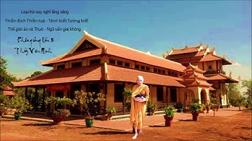 Thế giới ảo và Thực - Ngũ uẩn giai không -  Loại trừ suy nghĩ lăng xăng - Tánh không - HT. Viên Minh