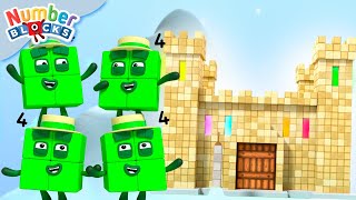 learn maths castles and clubhouses adventures learn to count for kids 123 numberblocks