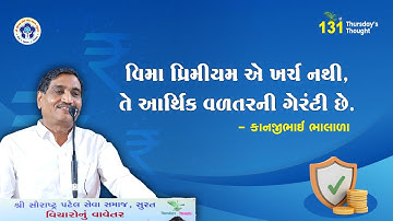 Insurance premium is not an expense,it is a guarantee of Financial return - kanjibhai l 131tt l SPSS