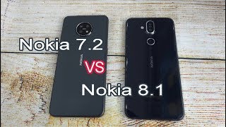 Nokia 7.2 vs Nokia 8.1 | SpeedTest and Camera comparison