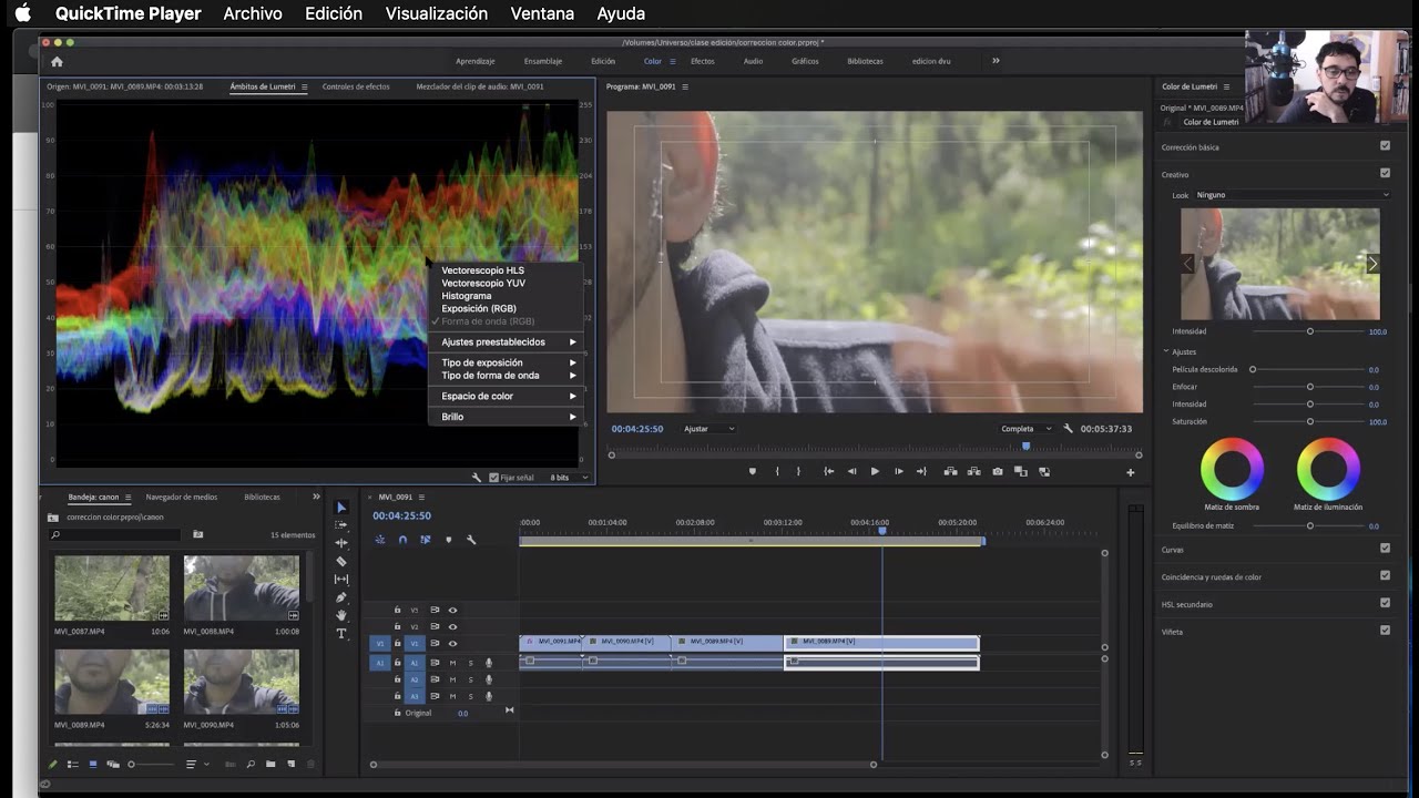 color correction YouTube