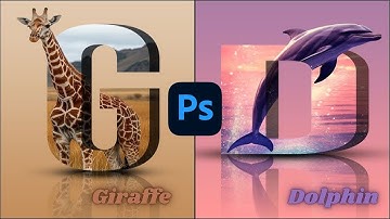 Photoshop Tutorial 3D Letter Manipulation with Clipping Mask and Shadows