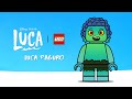 How To Draw Luca Paguro (Sea Monster) | Draw LEGO Luca Paguro #LEGO #Luca #coloringbook