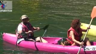DESCENSO  RIO DEVA  EN CANOA  2012 PARA DISCAPACITADOS