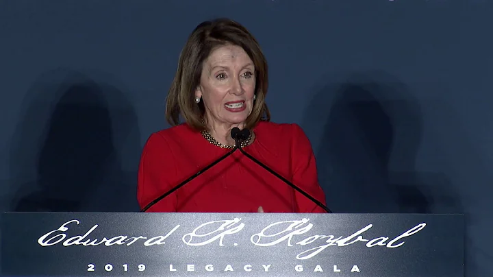 Speaker Nancy Pelosi at the 2019 NALEO Edward R. Roybal Legacy Gala