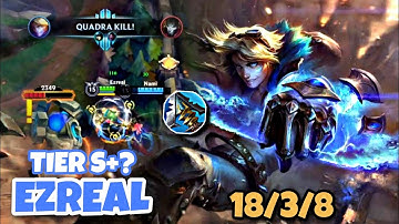 WILD RIFT | EZREAL IS THE BEST ADC IN PATCH 4.0B ?? | GAMEPLAY | #wildrift #zeri