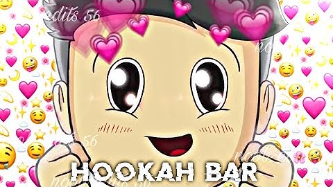 HOOKAH BAR || R G BUCKET LIST ATTITUDE STATUS || R.G || @RGBucketList