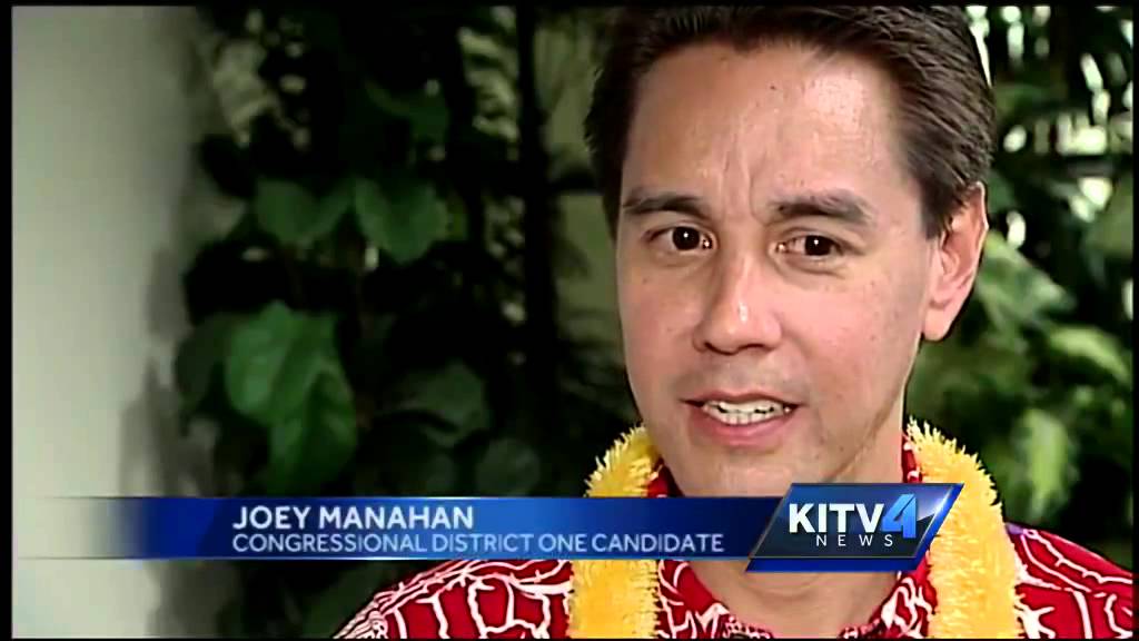 Candidate Joey Manahan runs for Congressional Dist. 1