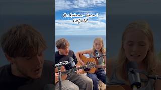 Video thumbnail of "Jack & Daisy cover Mrs Robinson by Simon & Garfunkel 🧡 #shorts"