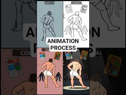 From Sketch to Final | Gorgeous Freeman Half-Life Animation