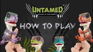 UNTAMED Toys | How to Play, Make Dino Farts, Replace Batteries and More!