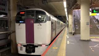 JR東日本215系 東海道線湘南ライナー 藤沢駅発車シーン