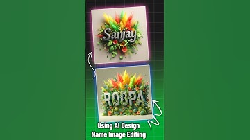 Using AI Design Your Attractive Name #shorts #shortvideo #shortsvideo #short #shortvideos