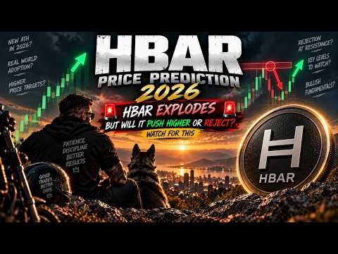 PREDIKSI HARGA HBAR 2026 🚨 HBAR MELEDAK TAPI APAKAH AKAN NAIK LEBIH TINGGI ATAU TERKOREKSI? PERHA...