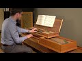 J. S. Bach: Sonata No. 4 in E Minor BWV 528 | Pedal Clavichord