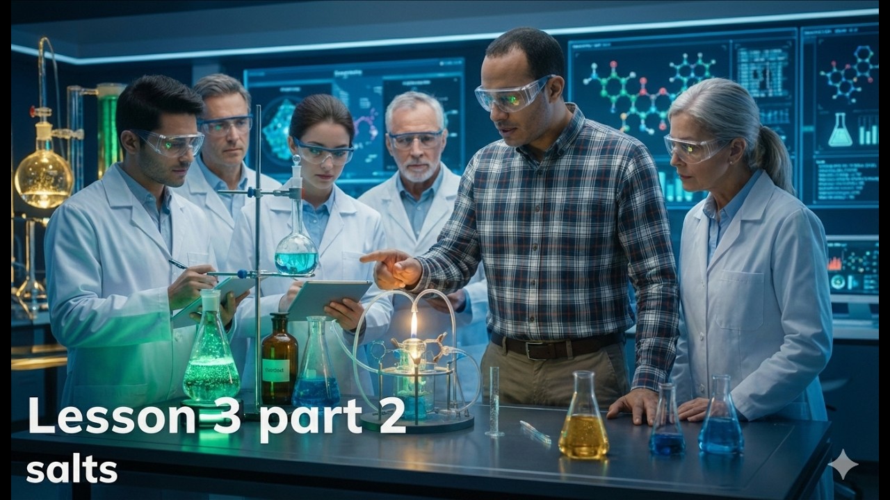 الصف الاول الاعدادىHow Are Salts Formed? Types of Salts Made Simple! | Lesson 3 Part 2