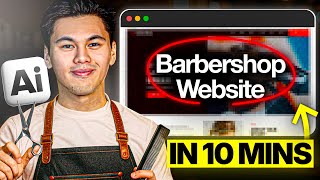How To Make A Barbershop Website Using Ai In 10 Minutes