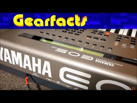 Yamaha EOS B500: Great synth, only released in Japan