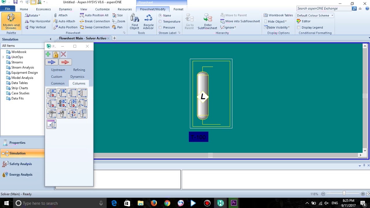 Methyl Ethyl Ketone extraction from solution
