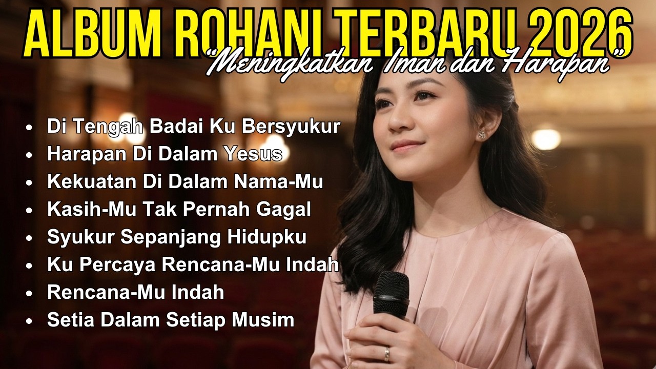 Full Album Lagu Rohani Kristen Terbaru 2026 | Lagu Rohani Terbaik | Meningkatkan Iman Dan Harapan