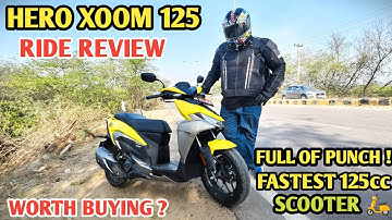 2025 Hero Xoom 125 Ride Review | Fastest 125cc Scooter in India Worth Buying ? JD Vlogs Delhi