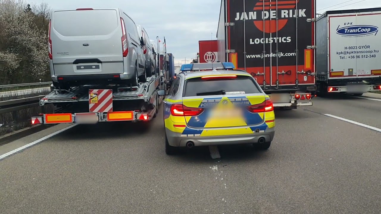 Пробка. БЕЗ аварийного коридора! :( Эта авария в 2021 году в Германии будет дороже!