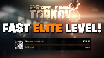 Escape From Tarkov PVE - How To MAX OUT Your Hideout Management Skill QUICKLY! Fast Elite Level!