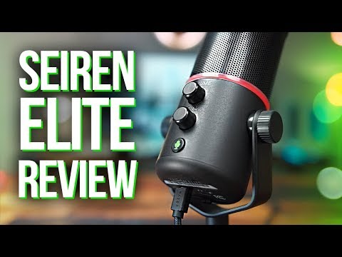 Razer Seiren Elite Microphone Review! How is it for Streaming?