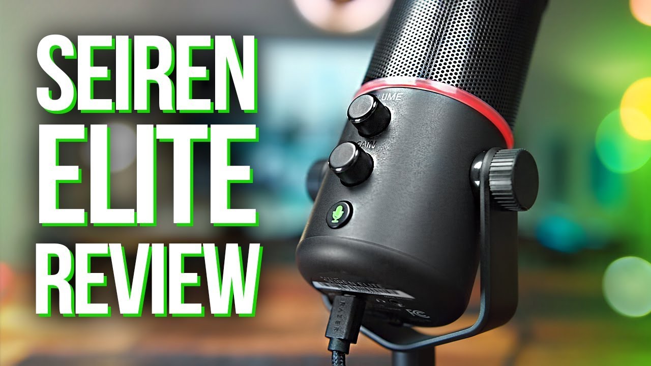 Razer Seiren Elite Microphone Review! How is it for Streaming?