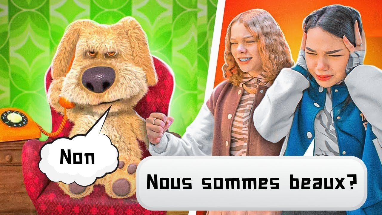 Parler Ben NOUS CONTRÔLE pendant 24 heures 🧸 Un défi dans une école d'élite | Amelka Caramelka FRA