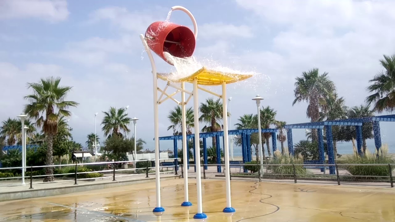 Water Park for kids in Malaga - YouTube