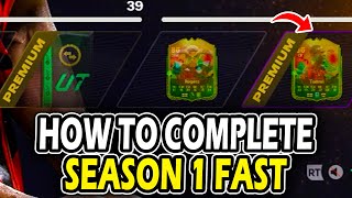How to Complete Season 1 FAST in FC 26 (NEW SP OBJ)