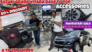 2025 Grand Vitara Sigma Base to Top Modification with Price ✅ Grand Vitara Modified ✅