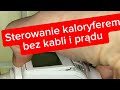 Sterowanie grzejnikiem bez kabli ale sterownikiem na ścianie. #ogrzewanie #regulator #oszczednosc
